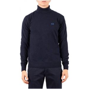 La Martina, Heren, Truien, Blauw, Maat: S