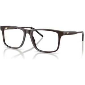 Emporio Armani - Ea 3257 - Optisch Montuur - Bruin - Vierkant - Acetaat