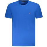 Napapijri - Salis - T-shirt - Katoen - Ronde Kraag - Geborduurd Detail