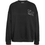 Noisy may - NMBelieve - Sweatshirt - Zwart - Losse Pasvorm