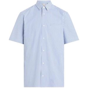 Calvin Klein, Heren, Overhemden, Wit, Maat: XS Katoen,