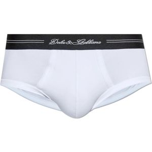 Dolce & Gabbana, Heren, Ondergoed, Wit, Maat: S Katoen,