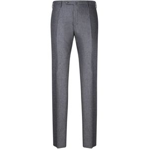 Incotex, Heren, Broeken, Grijs, Maat: M Wol,