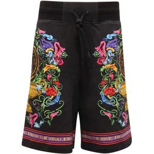 Versace, Heren, Korte broeken, Zwart, Maat: S