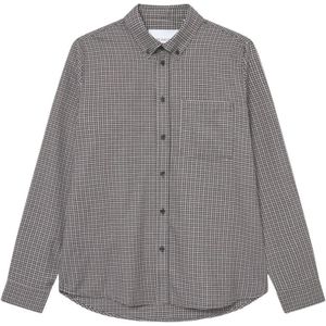 Les Deux, Heren, Overhemden, Grijs, Maat: S