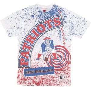 Mitchell & Ness, Heren, Tops, Veelkleurig, Maat: S Katoen,