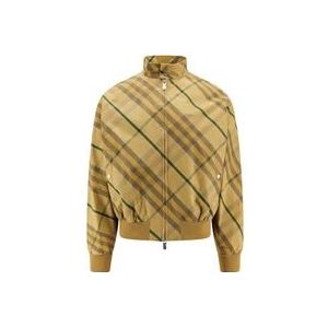 Burberry Bomber Jassen , Yellow , Heren , Maat: M