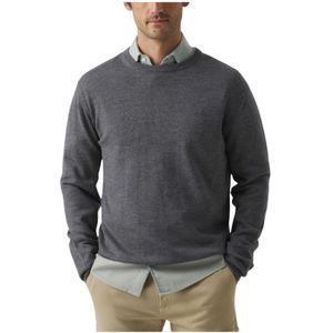 Scotta, Heren, Truien, Grijs, Maat: S Wol,