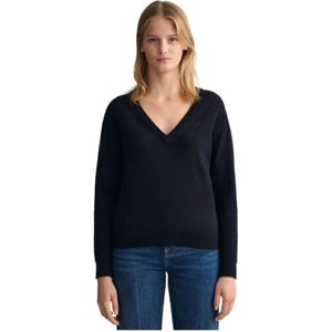 Gant, Dames, Truien, Blauw, Maat: L Wol,