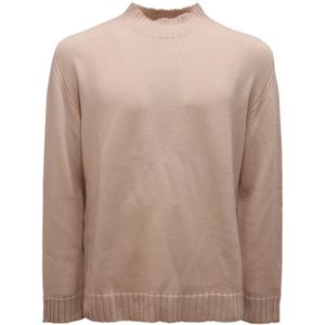 Alpha Studio, Heren, Truien, Beige, Maat: XL Wol,