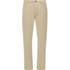 Boggi Milano, Heren, Jeans, Beige, Maat: W31 Katoen,