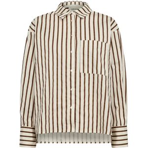 Sofie Schnoor, Dames, Blouses & Shirts, Bruin, Maat: S Katoen,