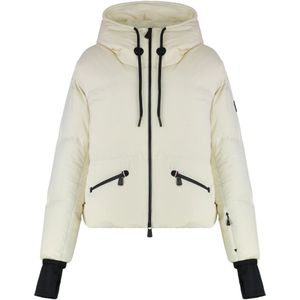 Moncler, Dames, Sport, Wit, Maat: XS Polyamide,