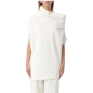 Fabiana Filippi, Dames, Blouses & Shirts, Wit, Maat: S