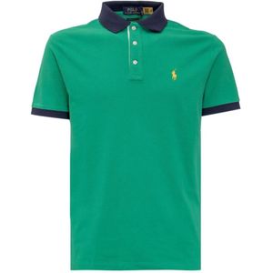 Polo Ralph Lauren, Heren, Tops, Groen, Maat: S Katoen,