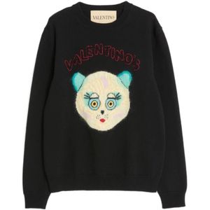 Valentino, Heren, Truien, Zwart, Maat: M