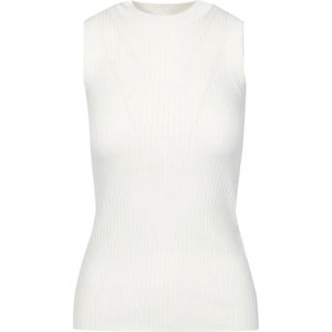Sportmax - Mouwloze Top - Wit - Katoen