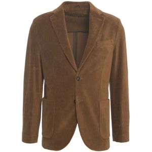 Circolo 1901, Heren, Jassen, Bruin, Maat: XL Katoen,