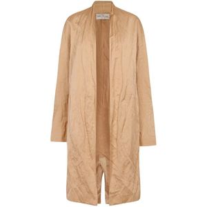 Cortana, Dames, Blouses & Shirts, Geel, Maat: XS Satijn,