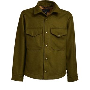 Manifattura Ceccarelli, Heren, Jassen, Groen, Maat: 4XS Wol,