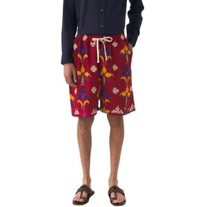 Antik Batik, Heren, Korte broeken, Rood, Maat: L Katoen,