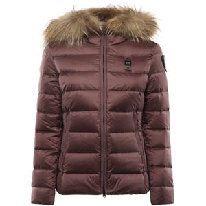 Blauer, Dames, Jassen, Bruin, Maat: XS Nylon,