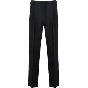 Valentino, Heren, Broeken, Zwart, Maat: XL Zijde,