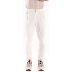 Paolo Pecora, Heren, Broeken, Beige, Maat: M Katoen,