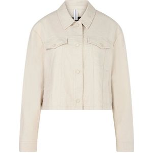 Marc Cain, Dames, Jassen, Beige, Maat: S Denim,