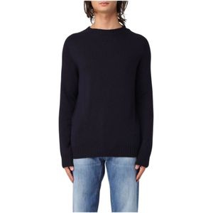 Dondup, Heren, Truien, Blauw, Maat: 2XL