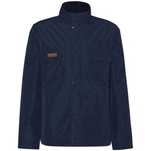 Barbour, Heren, Jassen, Blauw, Maat: M Nylon,