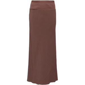 Rick Owens, Dames, Rokken, Bruin, Maat: S