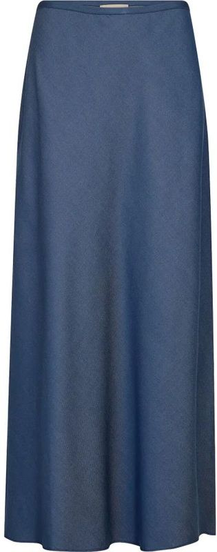 Mos Mosh - Mmbias Denim Long Skirt - Spijkerrok - Blauw