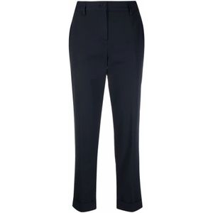 P.a.r.o.s.h., Dames, Broeken, Blauw, Maat: S Katoen,