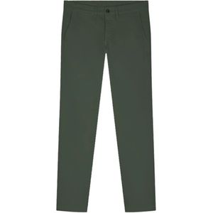 Eden Park, Heren, Broeken, Groen, Maat: W36 Katoen,
