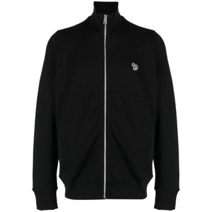 PS By Paul Smith, Heren, Sweatshirts & Hoodies, Zwart, Maat: XL Katoen,
