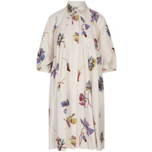 La DoubleJ, Dames, Jurken, Veelkleurig, Maat: L Katoen,