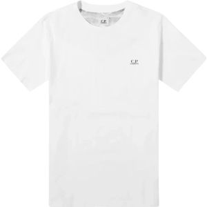 C.p. Company, Heren, Tops, Wit, Maat: XL Katoen,