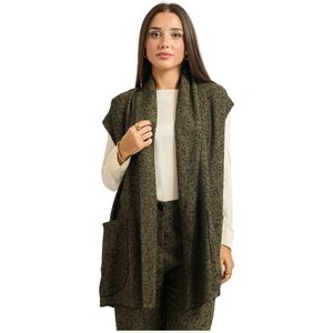 Alessia Santi, Dames, Jassen, Groen, Maat: S Katoen,