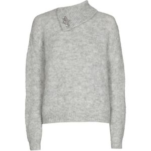 Marie Méro, Dames, Truien, Grijs, Maat: S