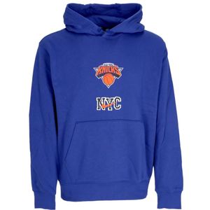 Nike, Heren, Sweatshirts & Hoodies, Blauw, Maat: S Katoen,