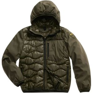 Blauer, Heren, Jassen, Groen, Maat: 2XL Polyamide,