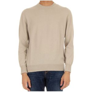 Ballantyne, Heren, Truien, Beige, Maat: M Kasjmier,