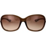 Tom Ford, Dames, Accessoires, Bruin, Maat: 61 MM