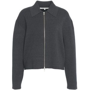 Second Female, Dames, Truien, Grijs, Maat: S