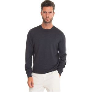 Fay, Heren, Truien, Zwart, Maat: 4XL Wol,