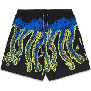 Octopus, Heren, Badkleding, Zwart, Maat: L Katoen,