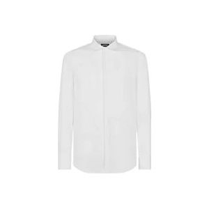 Dsquared2 Blouses & Hemden , White , Heren , Maat: S