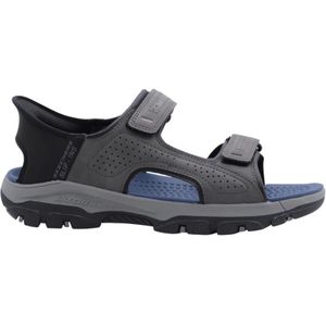 Skechers, Heren, Schoenen, Grijs, Maat: 42 EU