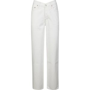 Agolde, Dames, Jeans, Wit, Maat: W25